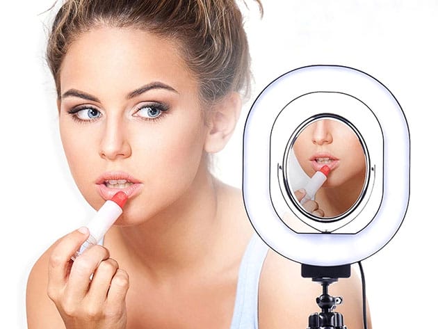 Beauty Ring Light with Mirror for $50