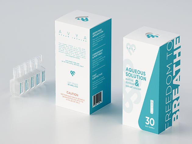 AVYA Nasal Saline Solution for $8