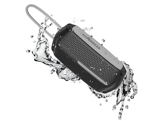 HyperGear Wave Water Resistant Wireless Speaker for $34