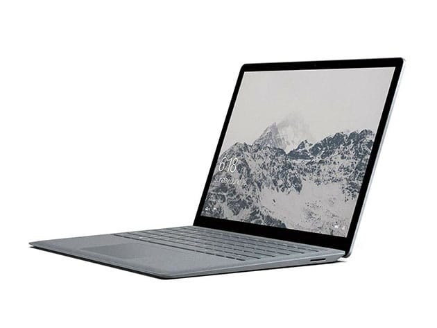 Surface Book 13.5″ Core i7 256GB – Platinum (Factory Recertified) for $1,109