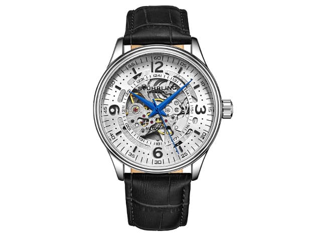 Denmark Automatic 42mm Skeleton Men’s Watch for $149