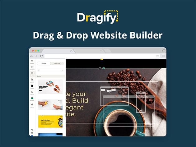 Dragify Website Builder: 1-Yr Subscription for $29