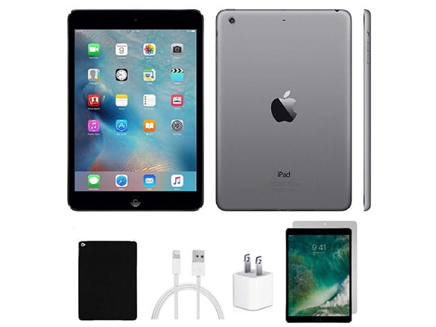Apple iPad Mini 2 32GB (Refurbished: Wi-Fi Only) + Accessories Bundle for $142