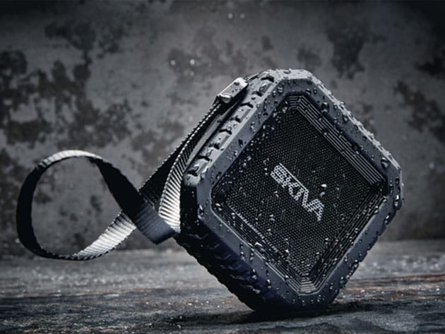 Skiva SoundCube Waterproof Bluetooth Speaker for $23
