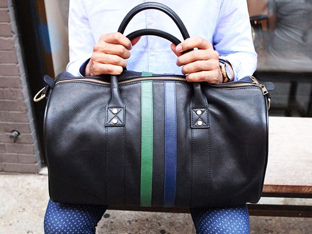 Leather Duffle Bag  for $297