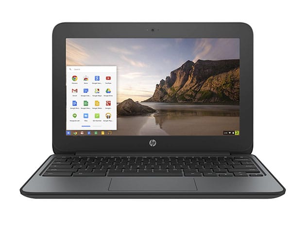 HP G4 EE 11.6" Chromebook Intel Celeron N2840 16GB - Black (Refurbished) for $84