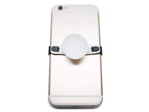 SUC-IT Patented Silicone Suction Phone Holder with Clips for $9