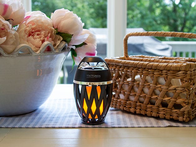 TikiTunes Bluetooth Wireless Speaker & Ambient Light for $39