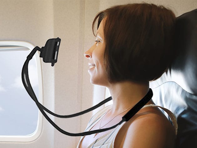 Aduro Lounger: Universal Adjustable Neck Mount Phone Holder for $8