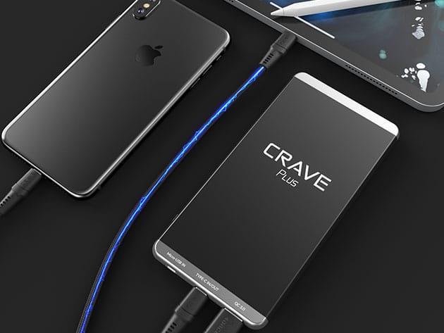Crave PLUS 10,000mAh Power Bank for $47