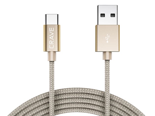 Crave USB-A to USB-C Cable for $11
