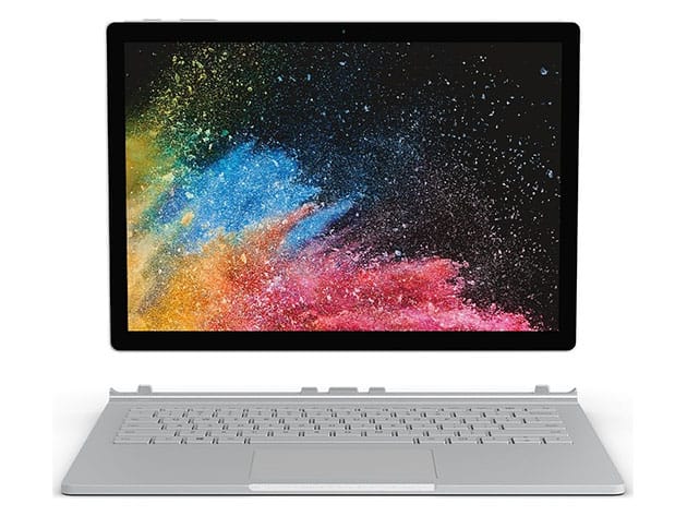 Microsoft Surface Book 2 13.5" Core i5 256GB - Silver (Certified Refurbished) for $1
