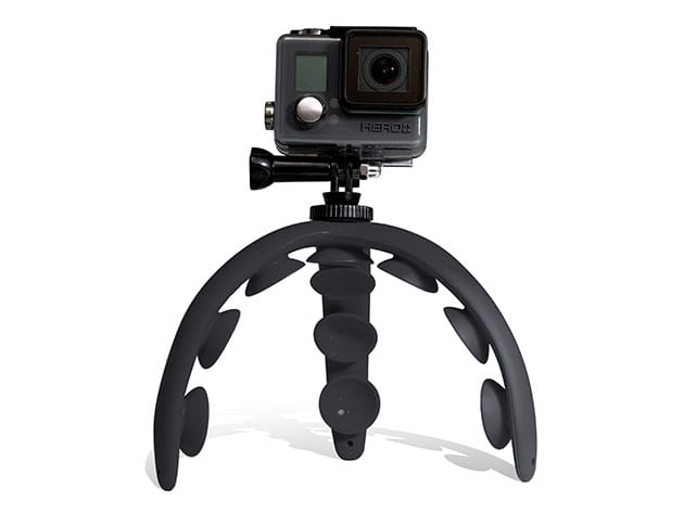 Tenikle® 2.0: Bendy Suction Phone Mount for $23