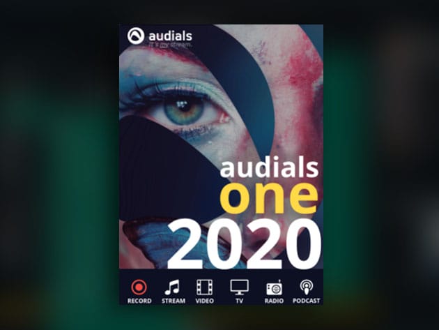 Audials One 2020: Music, Radio, Movie & TV Recording Software for Windows for $19