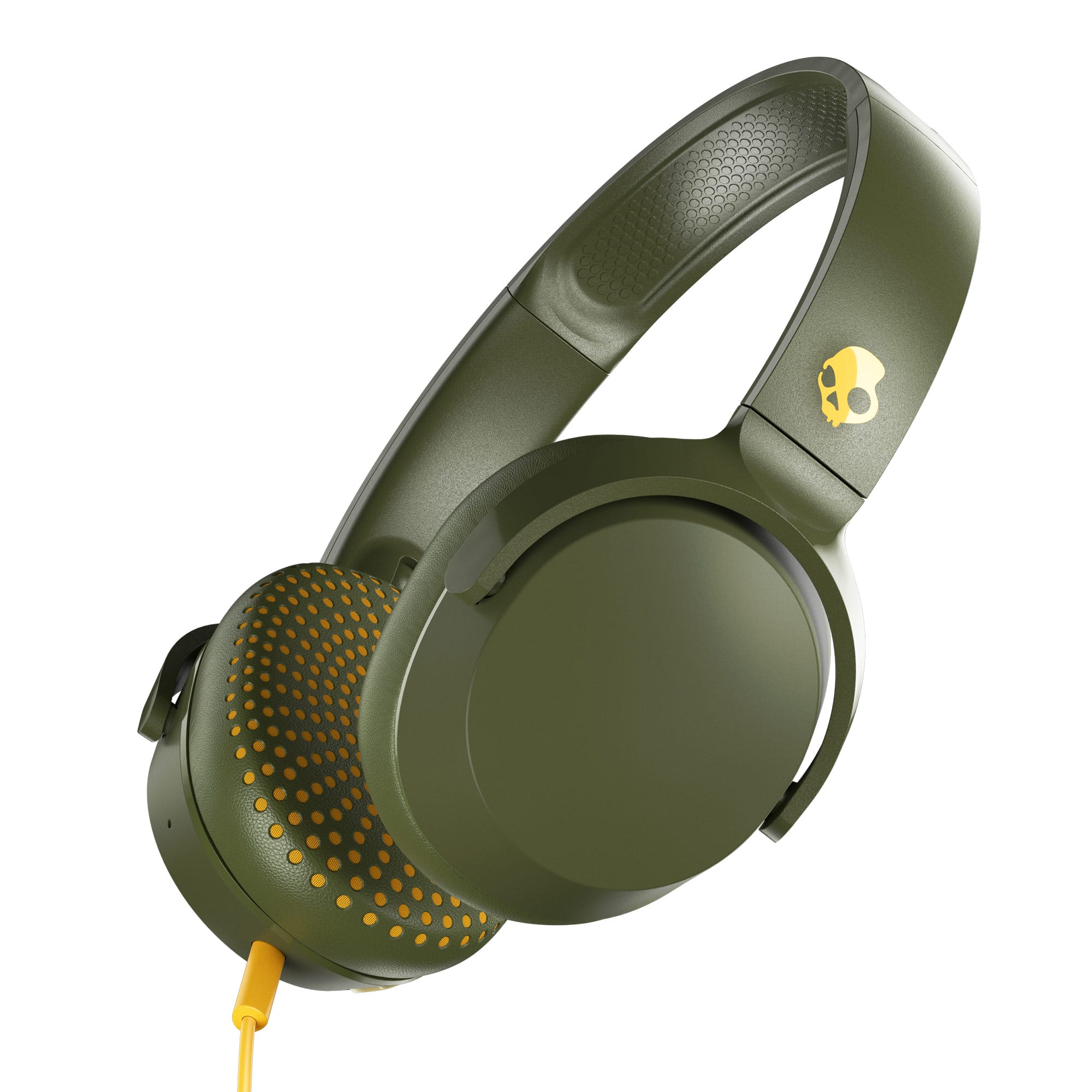 Skullcandy Riff On-Ear Durable Headphone - Olive for $19