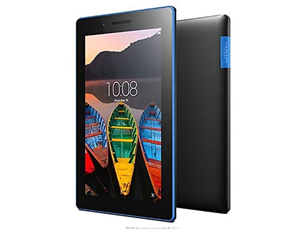 Lenovo Tab 3 Essential 8″ 16GB – Black (Refurbished: Wi-Fi + Cellular) for $74