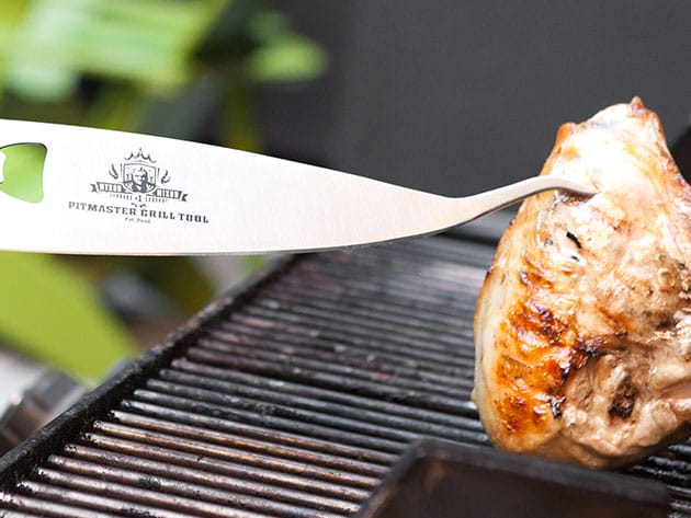 Myron Mixon 3-in-1 Pitmaster Grill Tool for $21