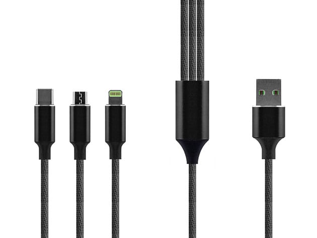 3-in-1 Multi-Charging Cable  for $14