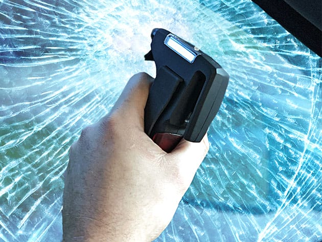 5-in-1 Emergency Car Tool with Portable Power Bank for $19