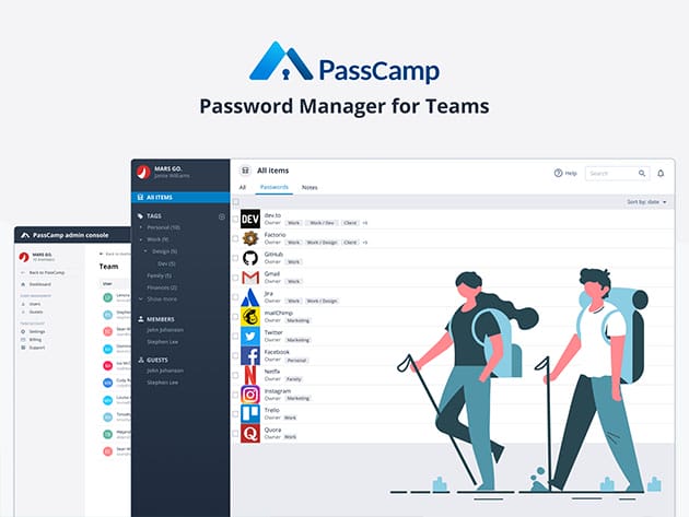 PassCamp Password Manager: Lifetime Subscription for $49
