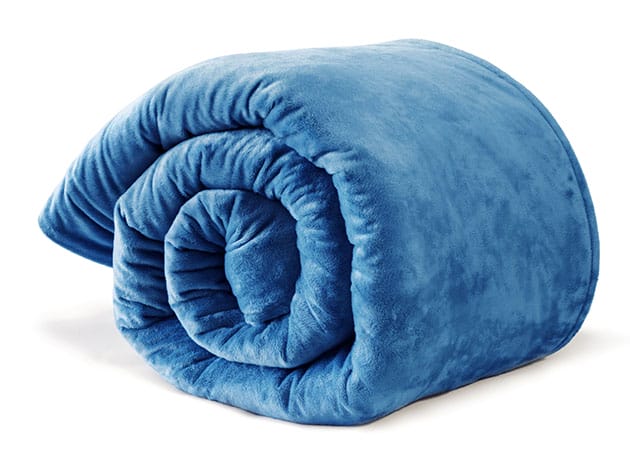 Moonbow All-Season Weighted Blanket with Cover for $179
