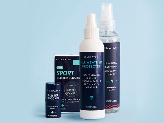 SPORT: Shoe Deodorizer, Protector & Blister Blocker Bundle for $39