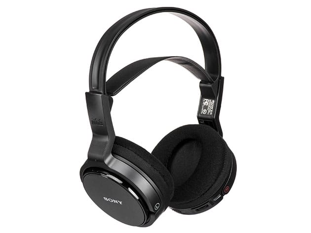 Sony Over-Ear Wireless RF Stereo TV Headphones (Renewed) for $29
