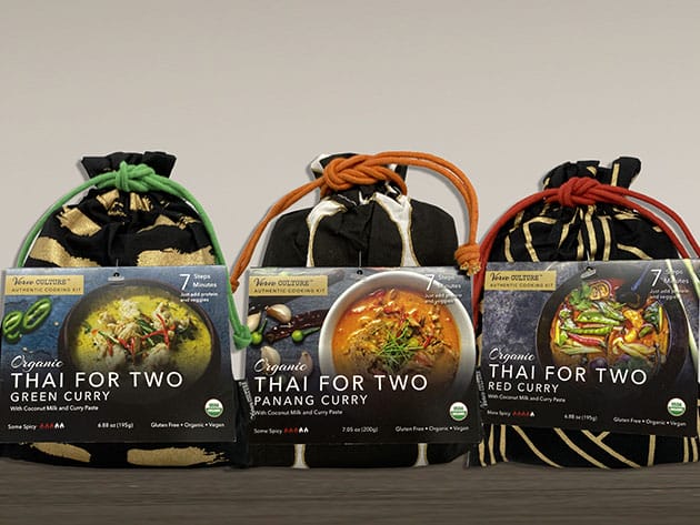 Thai for Two Cooking Kits: Curry Sampler for $31