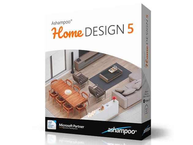 Ashampoo® Home Design 5 (Windows Only Software) for $19