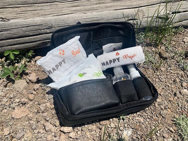 The Happy Sit Kit: On-the-Go Sanitation Kit for $19