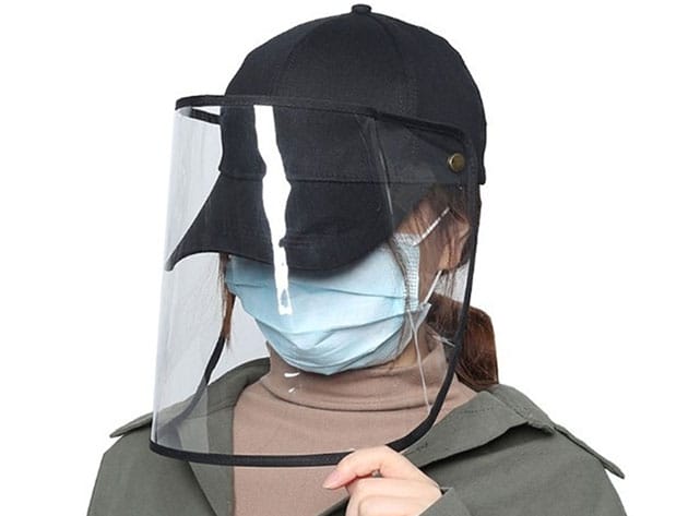 Baseball Cap with Detachable Front Panel for $27