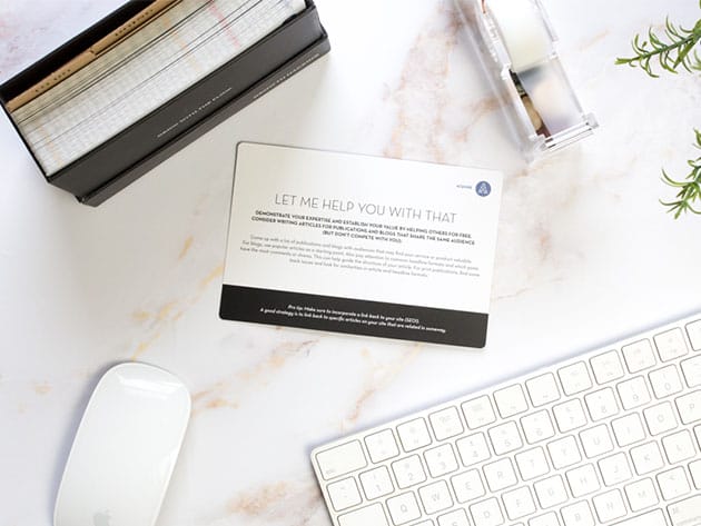 Growth Hacking Box: 100 Cards of Tested & Proven Business Hacks for $39