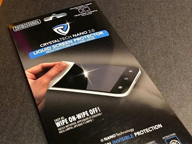 Antibacterial Nanotechnology Liquid Screen Protector for $15