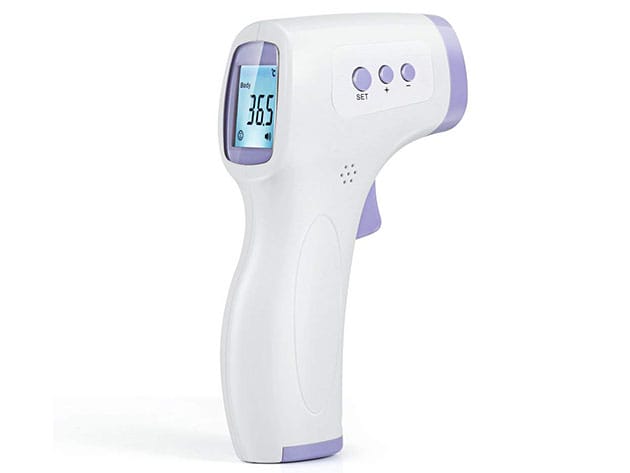 Infrared Non-Contact, Medical-Grade Digital Thermometer with 1-Sec Temperature Read for $79
