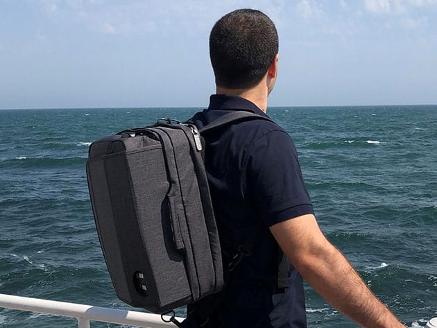 MiniLux Convertible Laptop Bag for $119