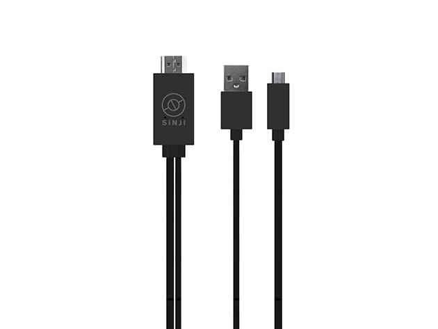 Sinji 2-in-1 HDMI Cable for $14