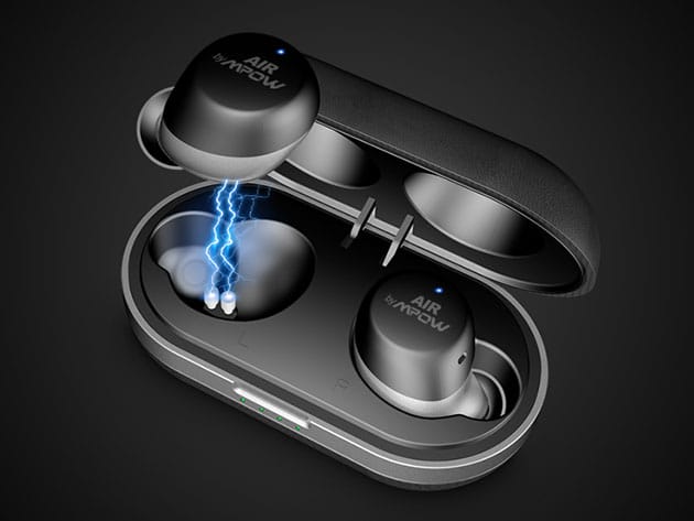 MPOW X5.0 True Wireless Headphones with Charging Case for $69