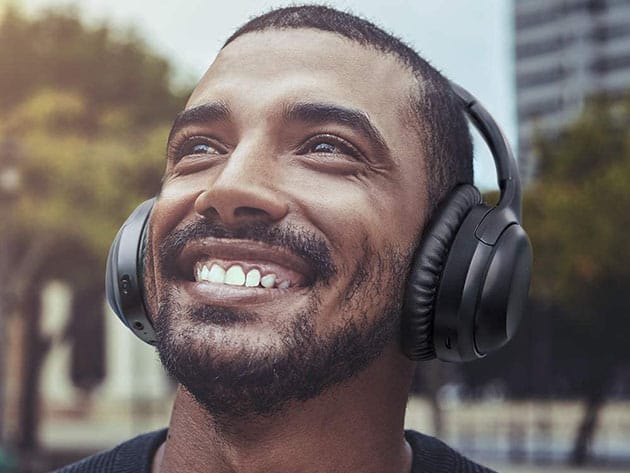 BesDio Noise-Cancelling Bluetooth Headphones for $39
