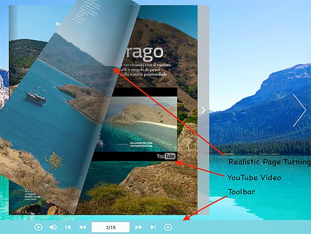 1stFlip Flip Book Creator Pro for Windows: Lifetime License for $29