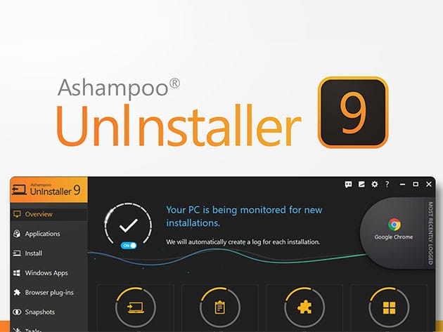 Ashampoo® UnInstaller 9 for $19