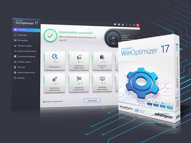 Ashampoo® WinOptimizer 17 for $19
