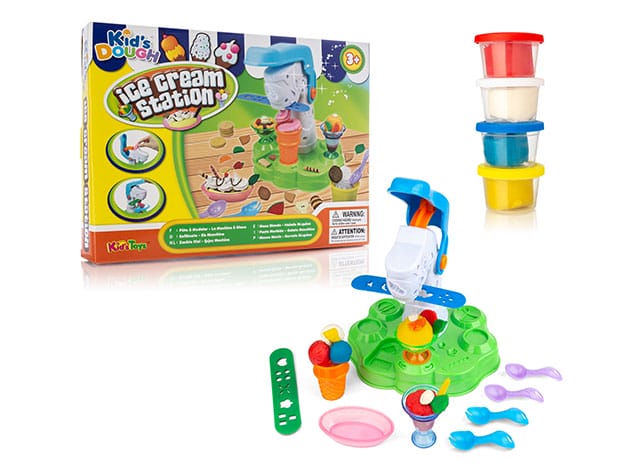 Multi-Piece Dough Playset for Kids  for $16