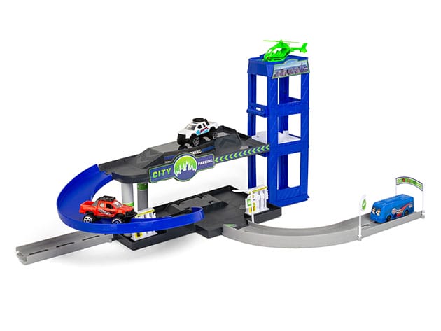 Super City Vehicle Building Multi-Piece Playset for $15