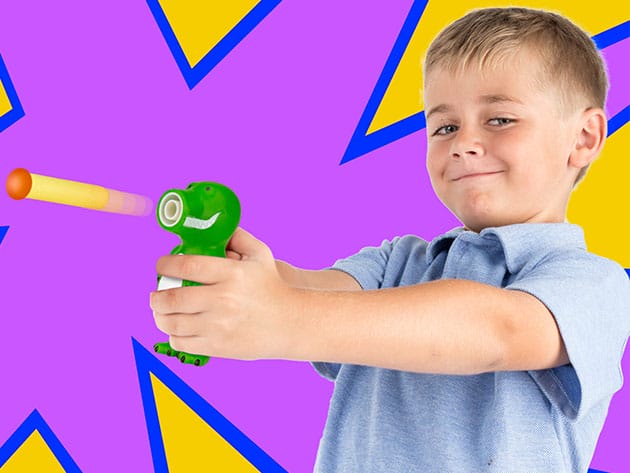 Children Dart Target Blaster Game with Animal Shooters for $15