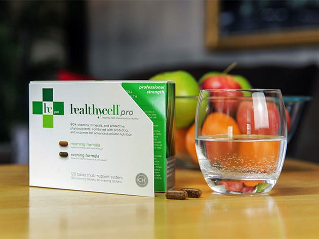 Healthycell® Pro AM/PM Cell Health System for $129