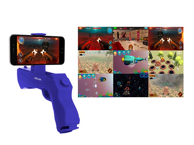 Augmented Reality Portable Game Gun for Smartphones for $19