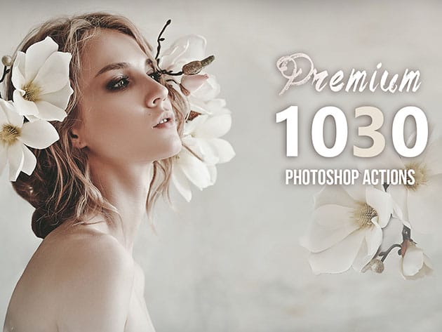 1,030+ Premium Photoshop Actions Bundle for $8