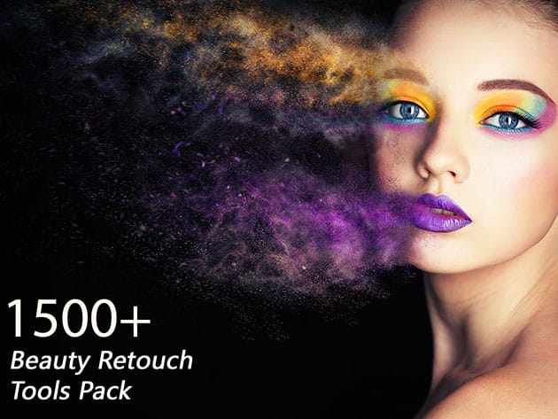 1,500+ Beauty Retouch Tools Pack for $29