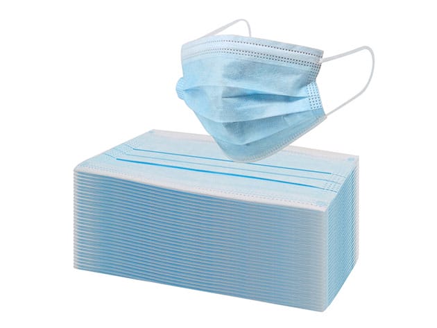 3-Ply Disposable Surgical Face Masks for $53