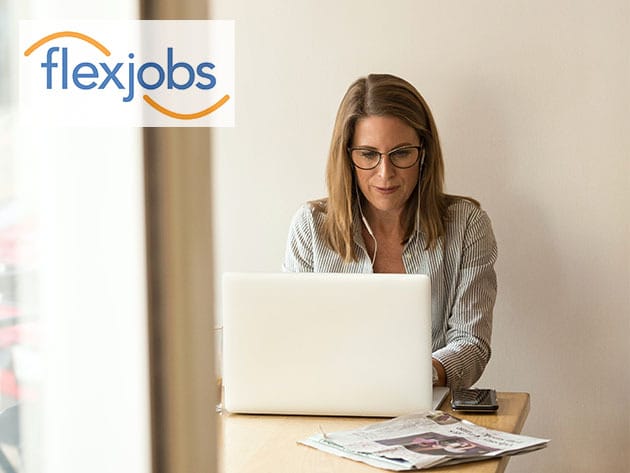 FlexJobs: 1-Yr Subscription for $24